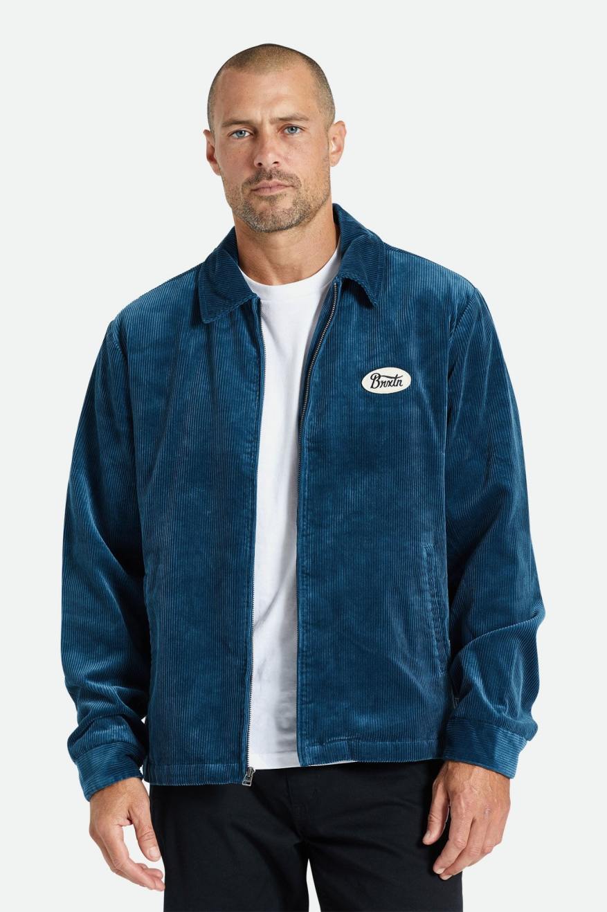 
       Brixton Utopia Men&#39;s Jacket - Indie Teal
     