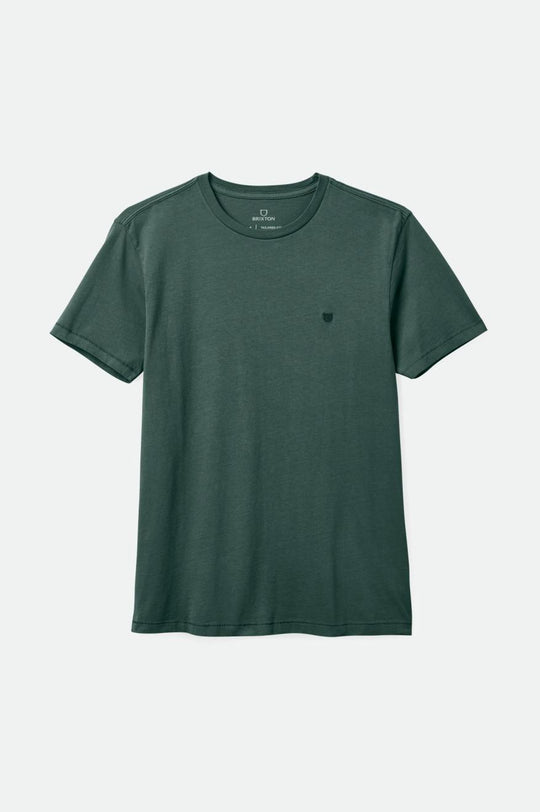 
       Brixton Vintage Reserve S/S Tee - Trekking Green Sol Wash
     