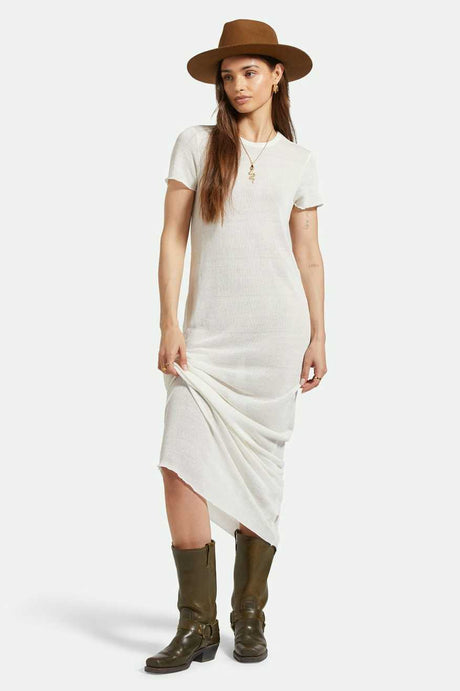 
       Women&#39;s Lifestyle 1 | Sheer Knit Dress - Off White
     