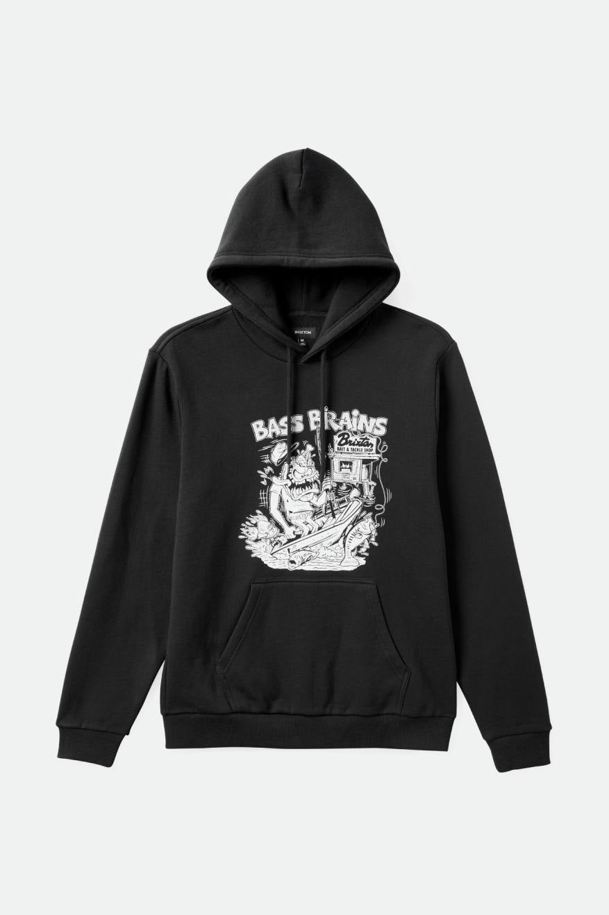 
       Brixton Bass Brains Monster Hood - Black
     