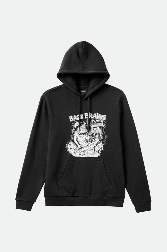 
       Brixton Bass Brains Monster Hood - Black
     