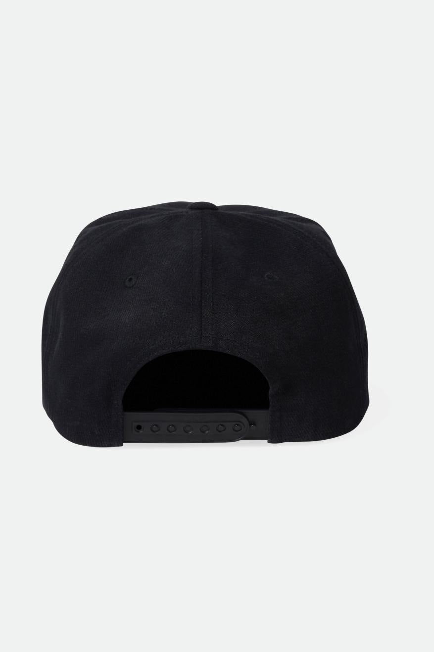 
       Brixton Neighbor MP Snapback - Black Sol Wash
     