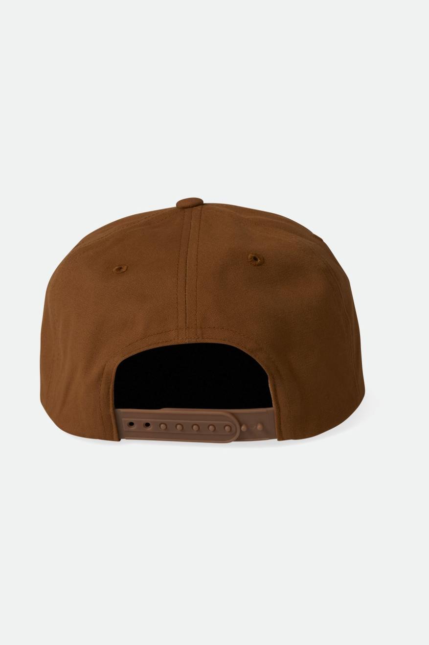 
       Brixton Alpha Square Netplus MP Snapback - Copper/Charcoal
     