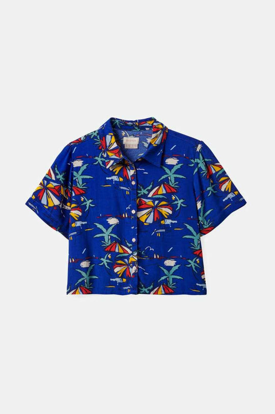 
       Brixton Riviera S/S Woven Shirt - Surf The Web
     