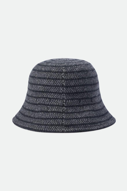 
       Brixton Clearview Bucket Beanie - Black/Grey Marl
     