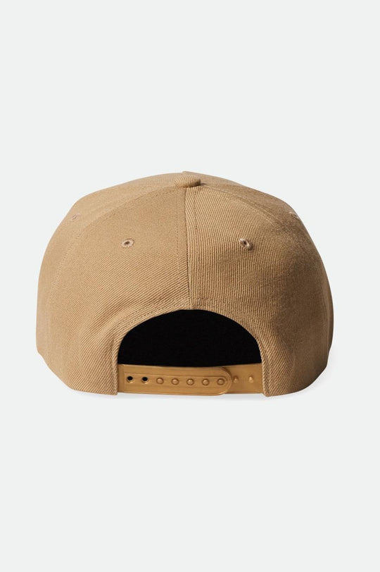 
       Brixton Crest C Netplus MP Snapback - Sand/Pine Needle
     