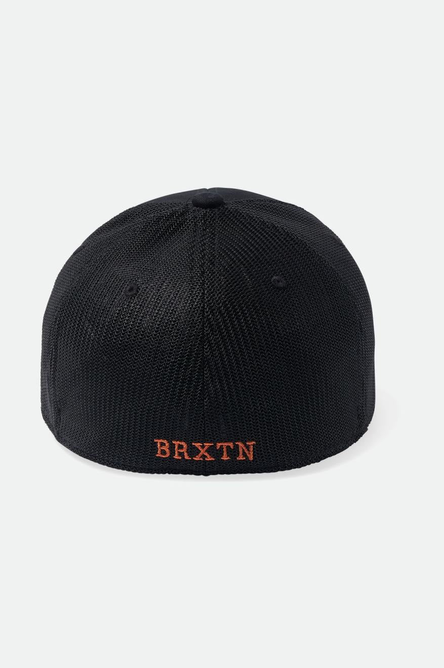 
       Brixton Reynolds MP Mesh Stretch Fit - Black/Paradise Orange
     