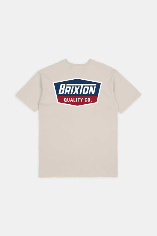 
       Brixton Regal S/S Standard T-shirt - Cream/Navy
     