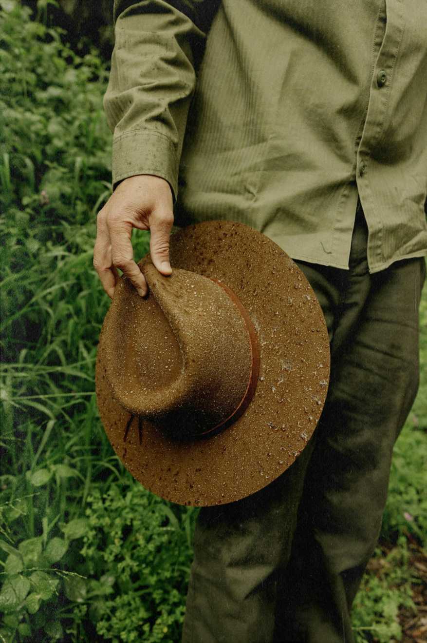 
       Brixton Unisex Hawkins Weather Guard Cowboy Hat - Coffee | Lifestyle 2
     