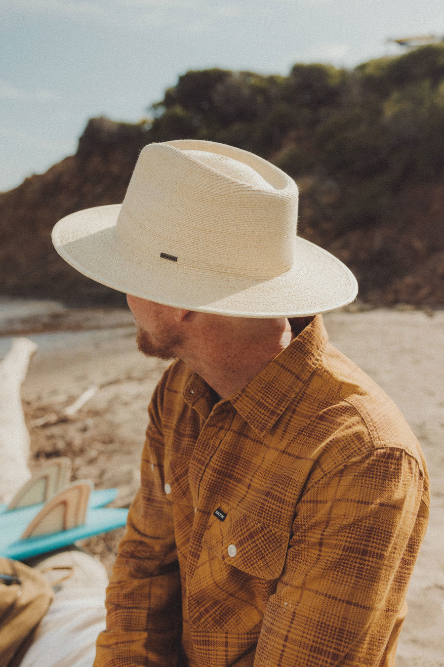 
       Brixton Marcos Fedora - Natural
     