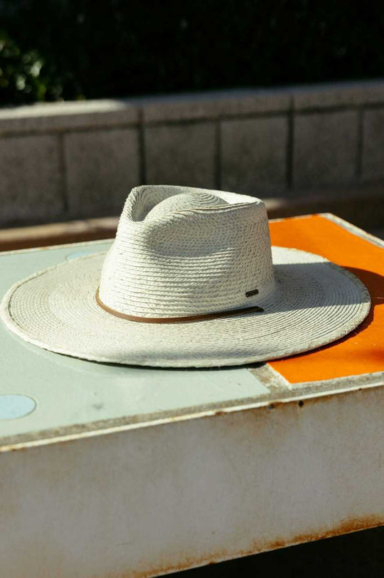 
       Brixton Morrison Wide Brim Sun Hat - Natural
     