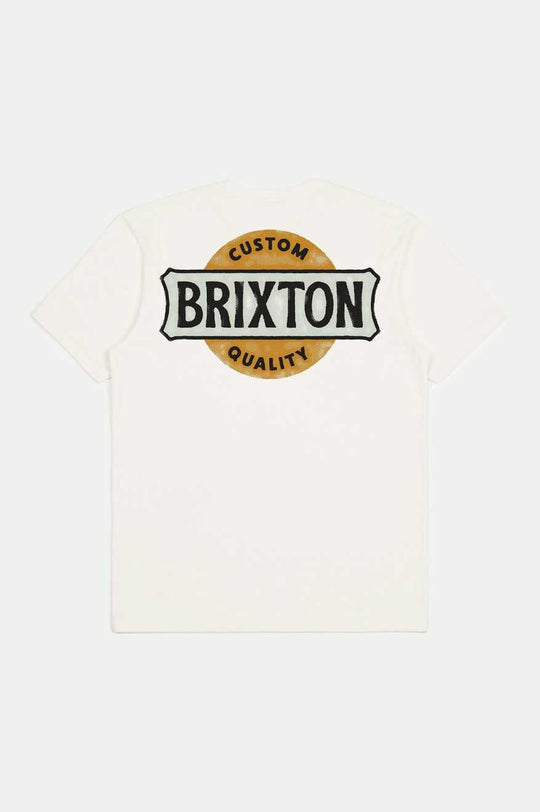 
       Brixton Wendall S/S Tailored T-Shirt - White
     