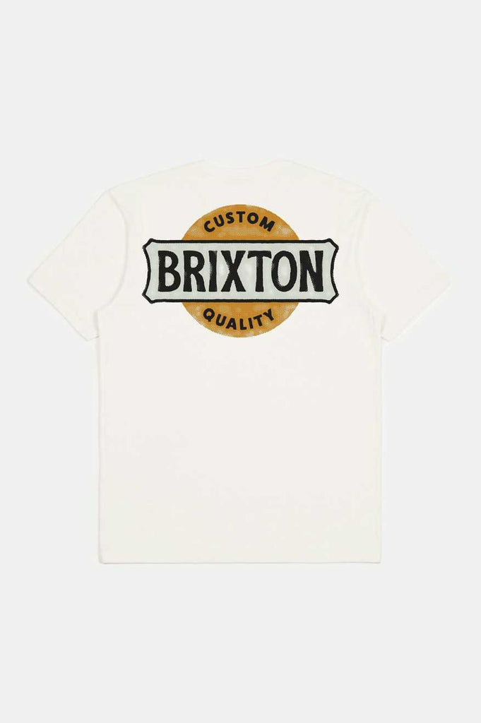 Brixton Wendall S/S Tailored T-Shirt - White
