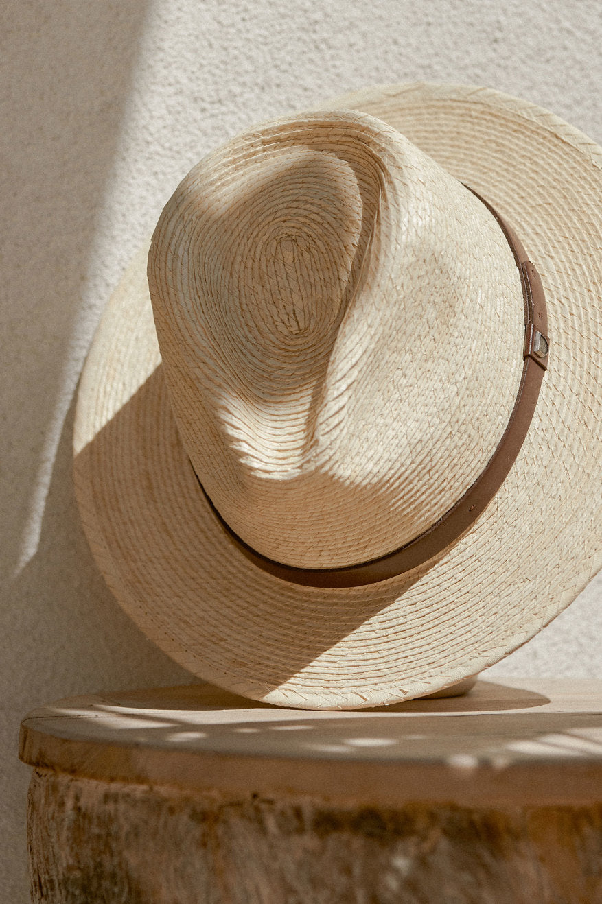 
       Brixton Messer Straw Fedora - Natural
     