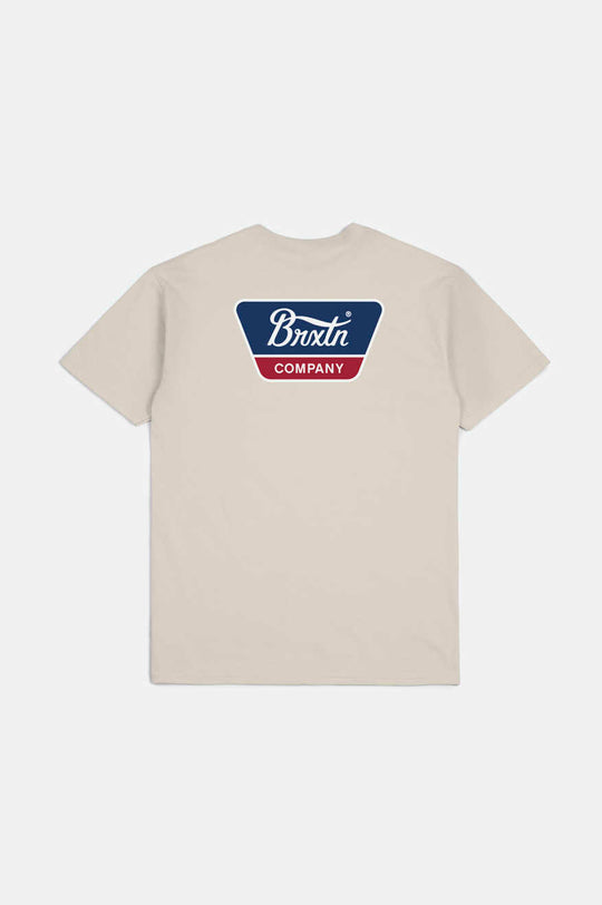 
       Brixton Linwood S/S Standard T-Shirt - Cream
     