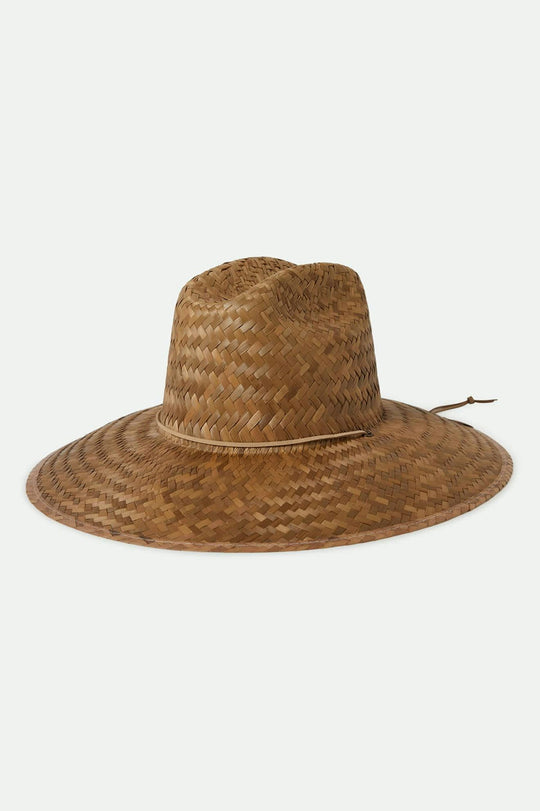 Unisex Bells II Sun Hat in the color Light Brown - Front Product View