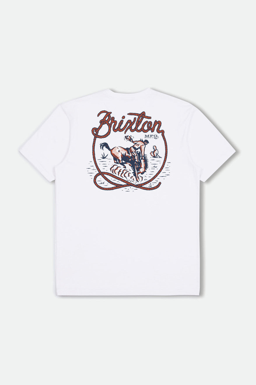 
       Brixton Omaha S/S Tailored Tee - White
     