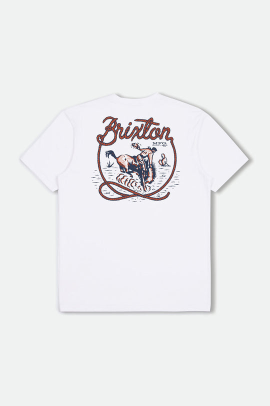 
       Brixton Omaha S/S Tailored Tee - White
     