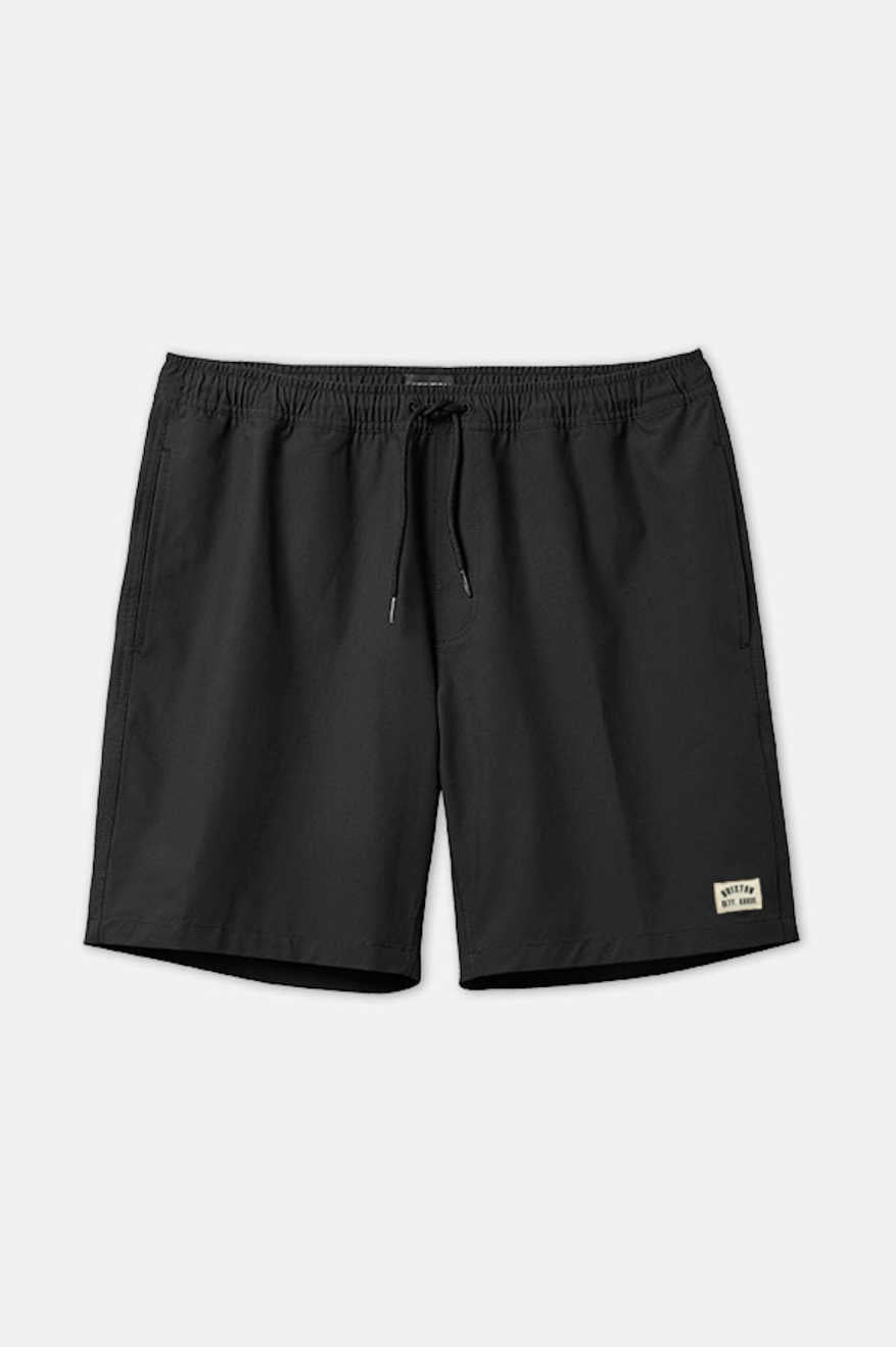 
       Brixton Voyage Hybrid Short 5.5&quot; - Black/Cream
     