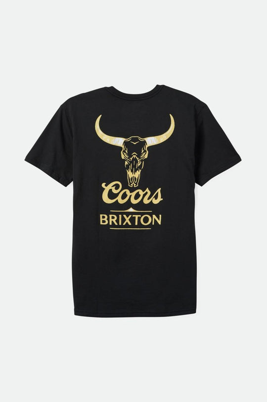 
       Brixton Coors Bull S/S Tailored Tee - Black
     