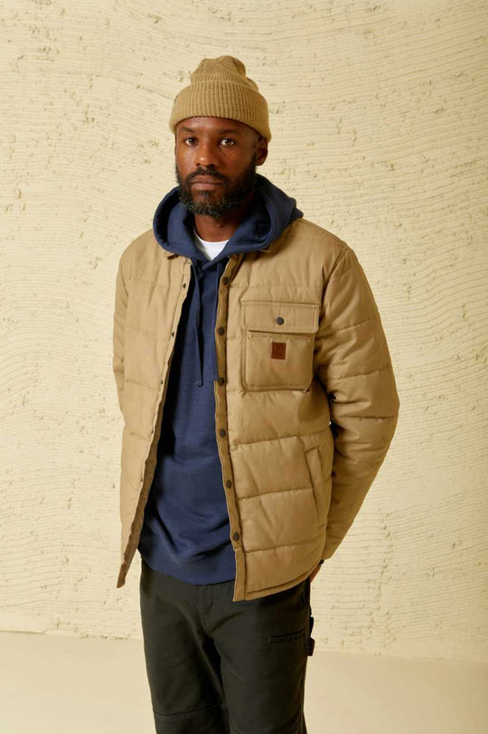 
       Brixton Cass Waxed Canvas Jacket - Oatmeal
     