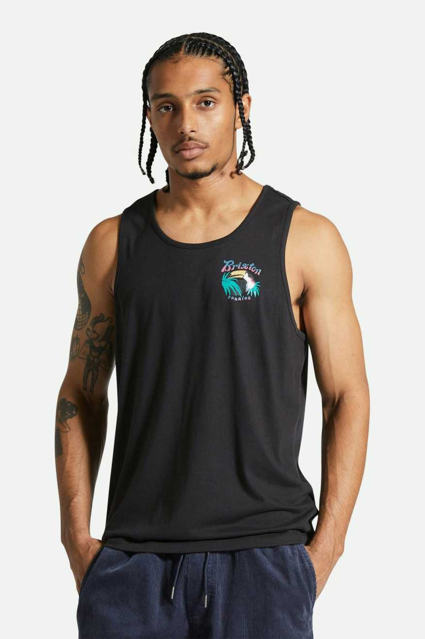 
       Brixton Paraiso Tank Top - Black
     