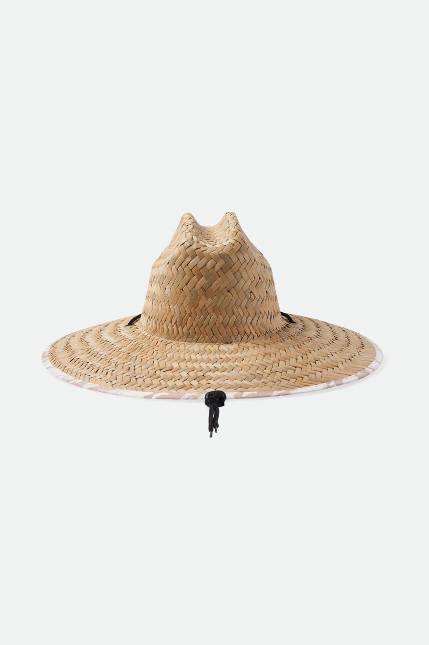 
       Brixton Alpha Square Lifeguard Hat - Toffee/Off White
     