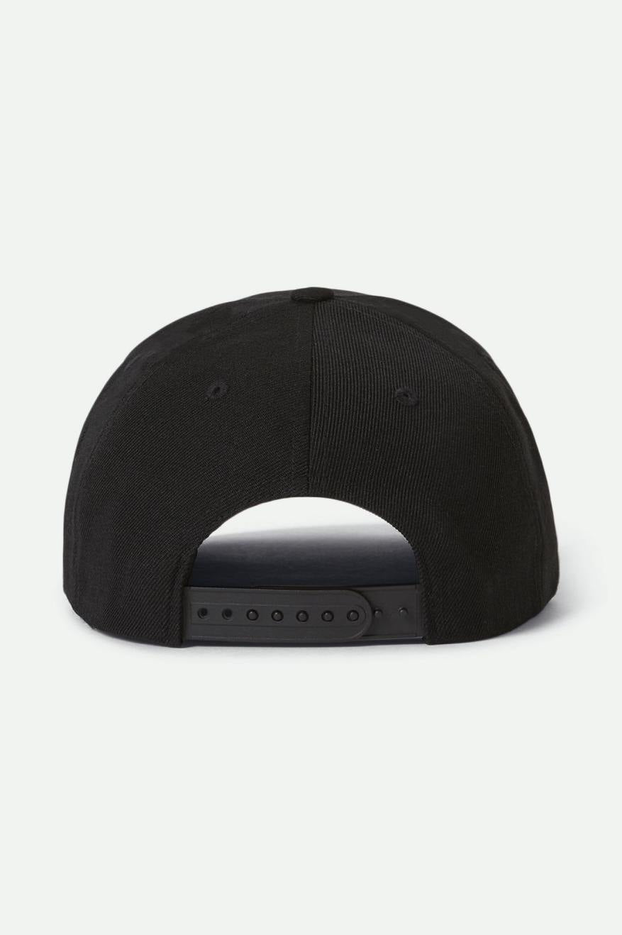 
       Brixton Crest C Netplus MP Snapback - Black/Black/Black
     