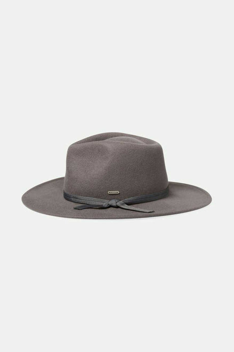 
       Extra Laydown Image 1 | Joanna Felt Packable Hat - Dark Grey
     