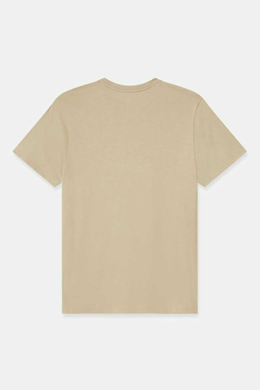 
       Brixton Premium Cotton S/S Tailored T-Shirt - Oatmeal
     