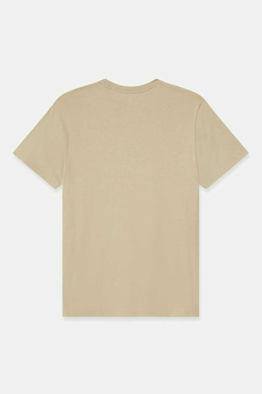 
       Brixton Premium Cotton S/S Tailored T-Shirt - Oatmeal
     