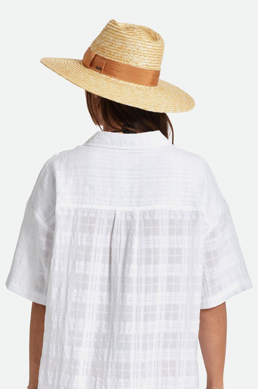 
       Brixton Joanna Hat - Honey/Lion
     