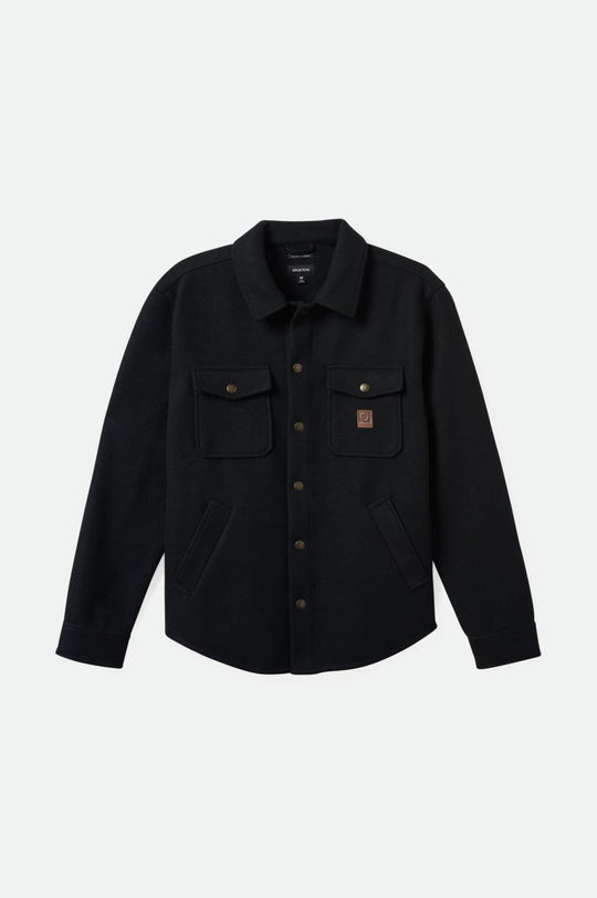 
       Brixton Men&#39;s Durham Felted Stretch Jacket - Black | Main
     