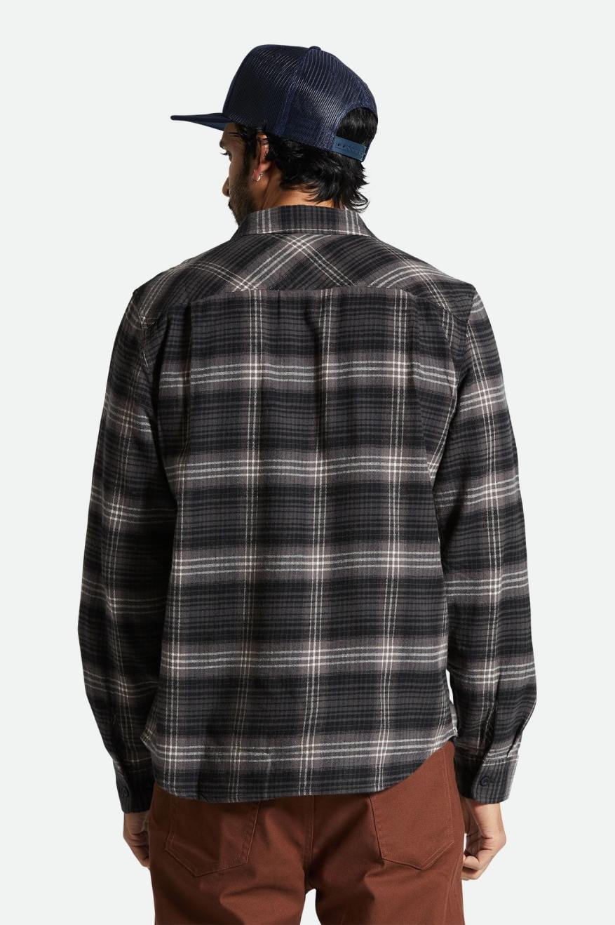 
       Brixton Bowery Lightweight Ultra Soft L/S Flannel - Charcoal/Black
     