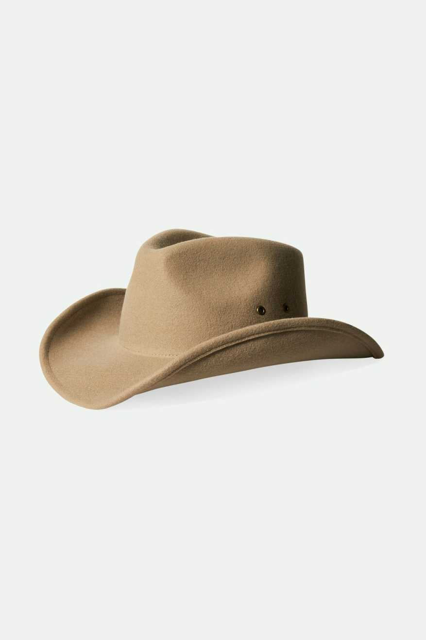 Brixton Unisex Scottsdale Weather Guard Cowboy Hat - Sand | Main