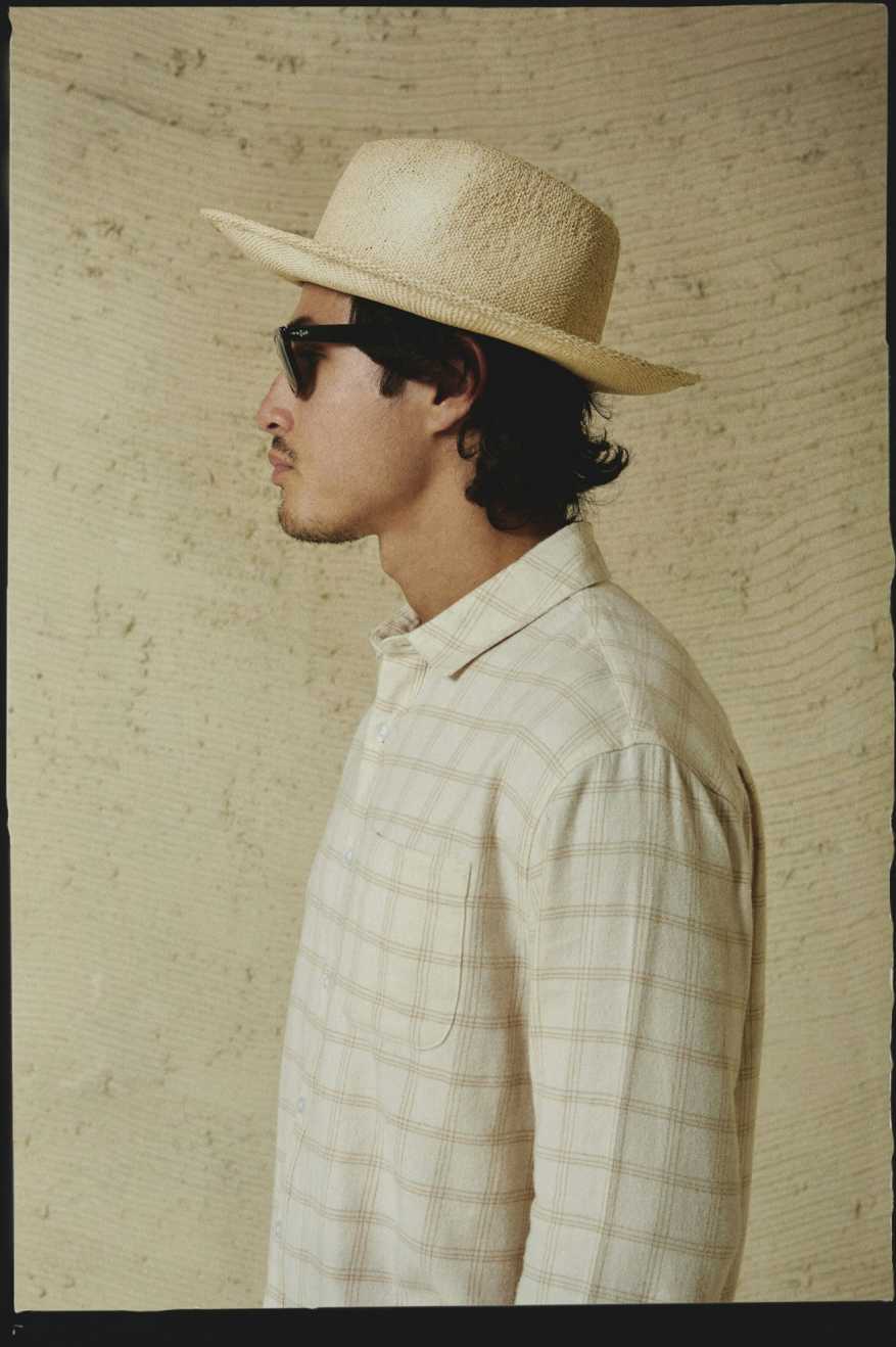 
       Brixton Dayton Basic Convertabrim Straw Rancher Hat - Natural
     