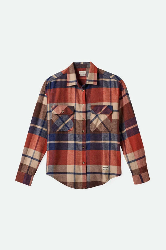 
       Women&#39;s Bowery Women&#39;s Classic L/S Flannel - Navy/Mars Red/Whitecap| Main
     