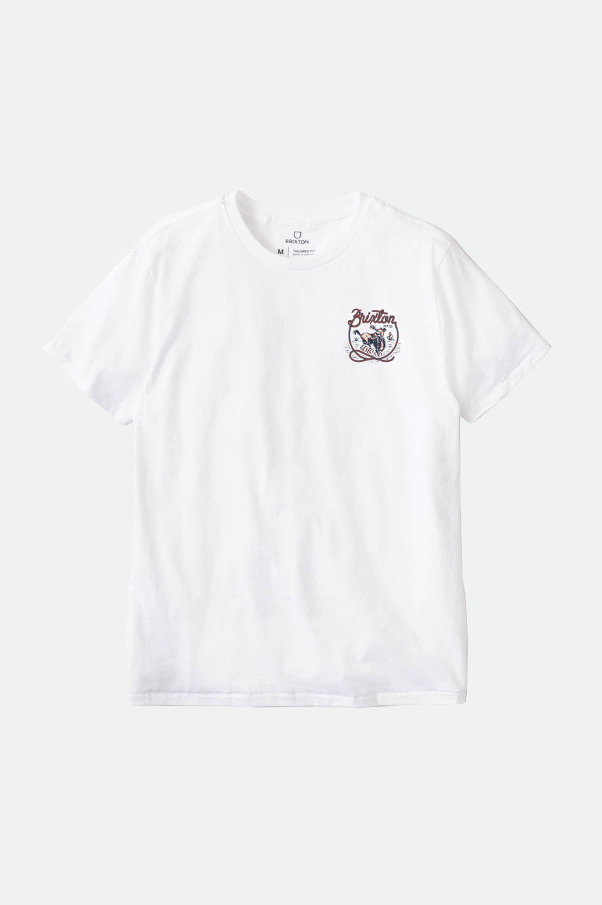 
       Brixton Omaha S/S Tailored Tee - White
     