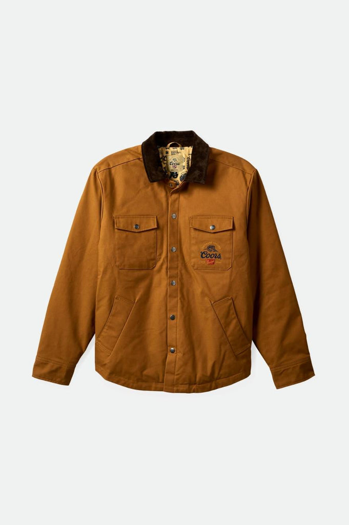 Brixton Coors 150 Durham Lined Jacket - Golden Brown