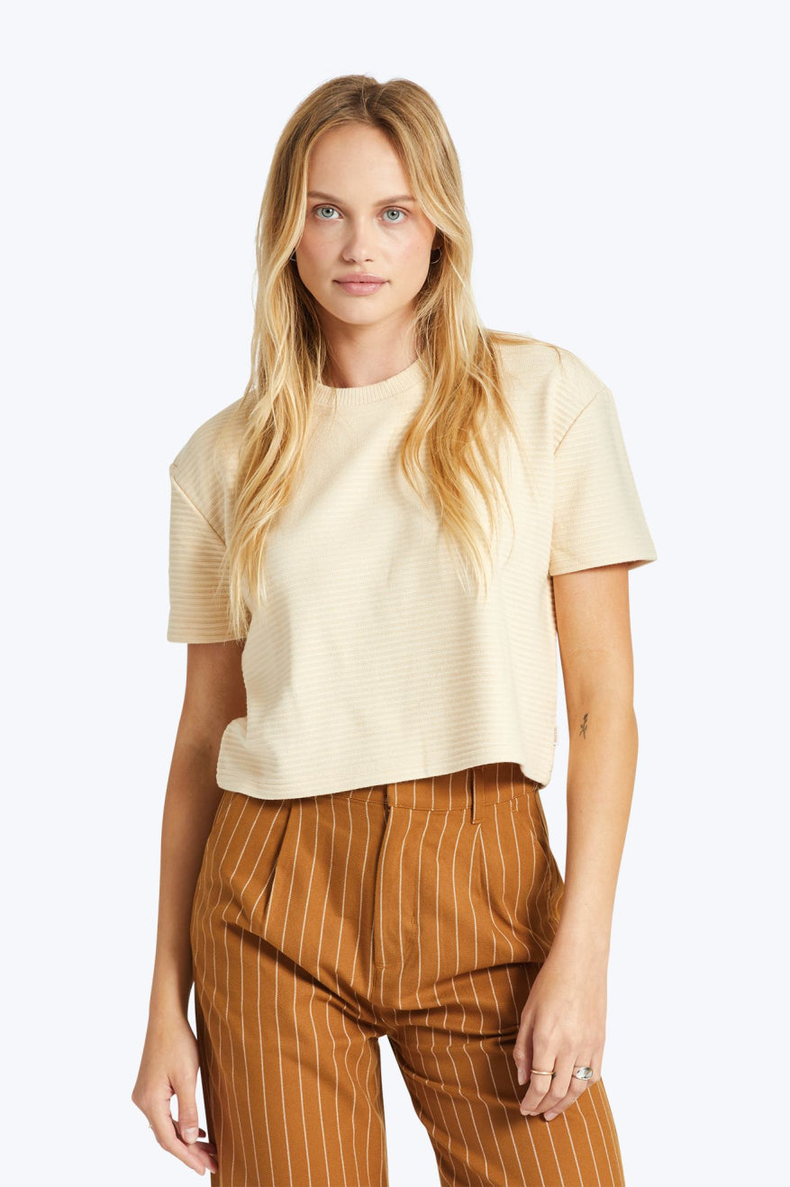 
       Brixton Bandera Boxy Top - Biscotti
     