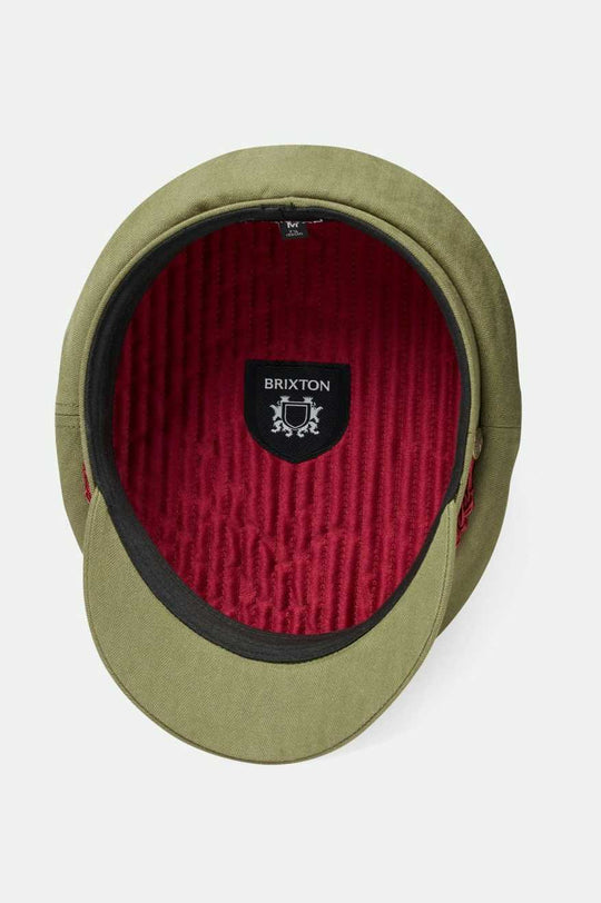 
       Brixton 20th Anniversary Fiddler Cap - Olive
     