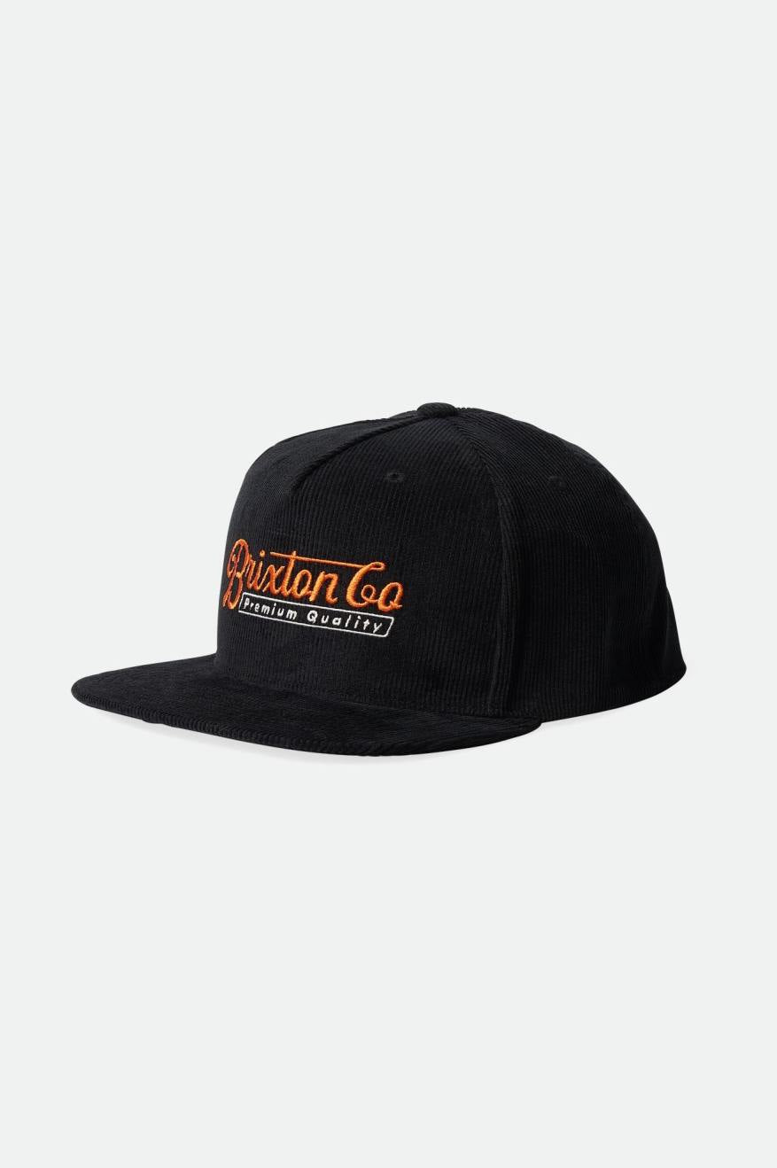 
       Brixton Belford Netplus MP Snapback - Black
     