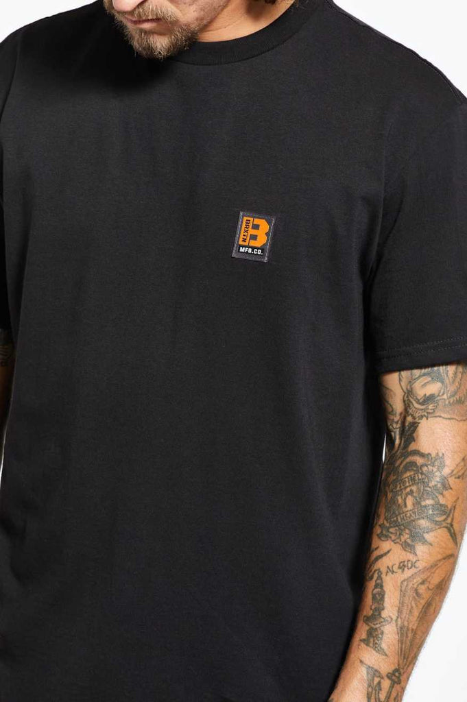 Brixton Builders S/S Standard T-Shirt - Black