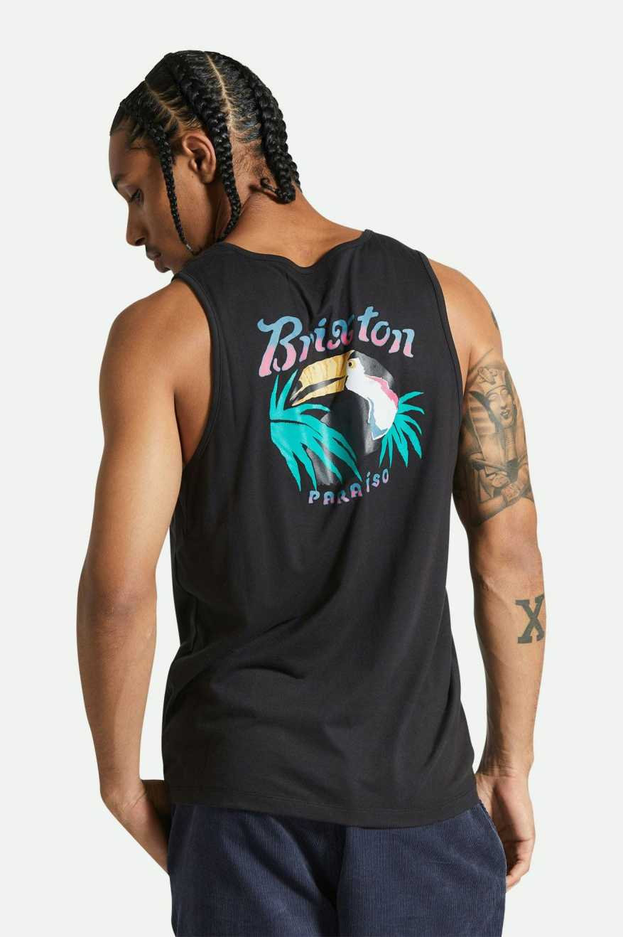 
       Brixton Paraiso Tank Top - Black
     