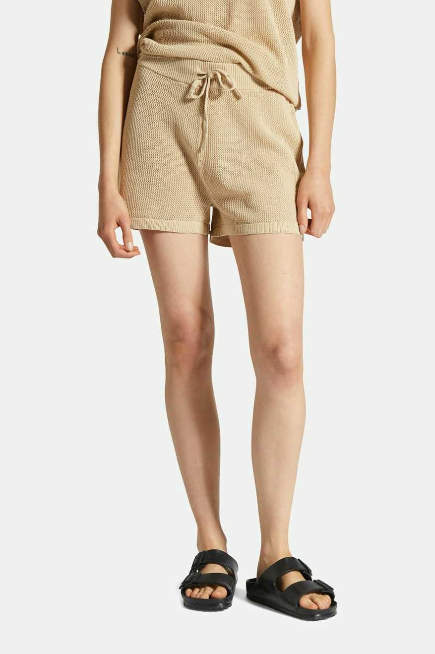 
       Brixton Aruba Cover Up Short - Oat Milk
     