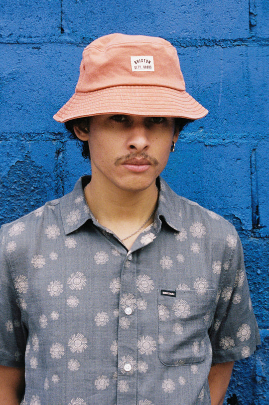 
       Brixton Woodburn Packable Bucket Hat - Terracotta Sol Wash
     