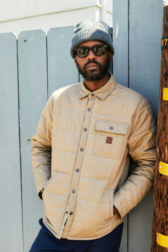 
       Brixton Cass Waxed Canvas Jacket - Oatmeal
     