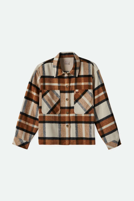 
       Women&#39;s Bowery Women&#39;s Soft Brushed L/S Flannel - Washed Copper| Main
     