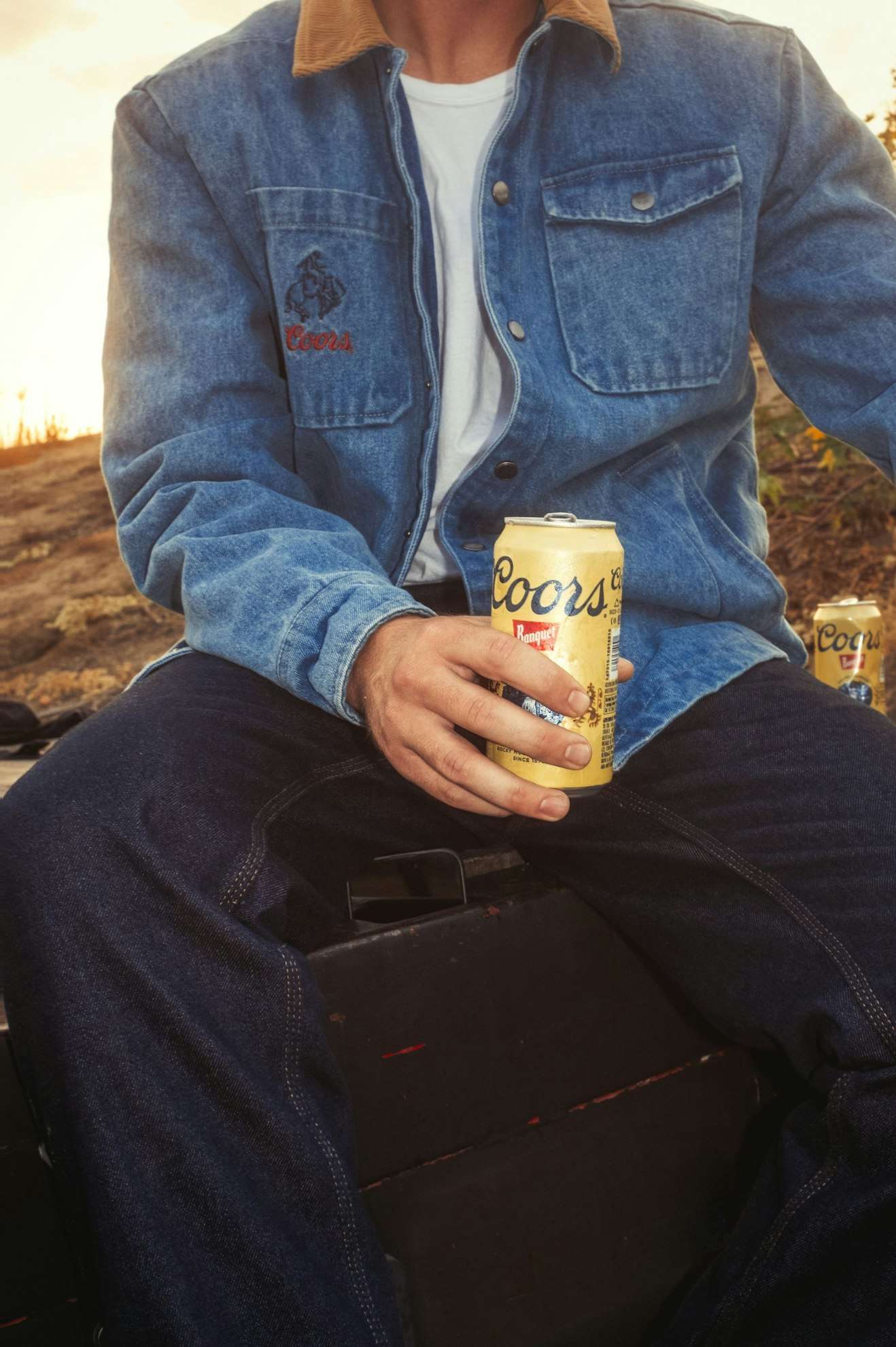 
       Men&#39;s Lifestyle 3 | Coors Colt Durham Jacket - Washed Denim
     