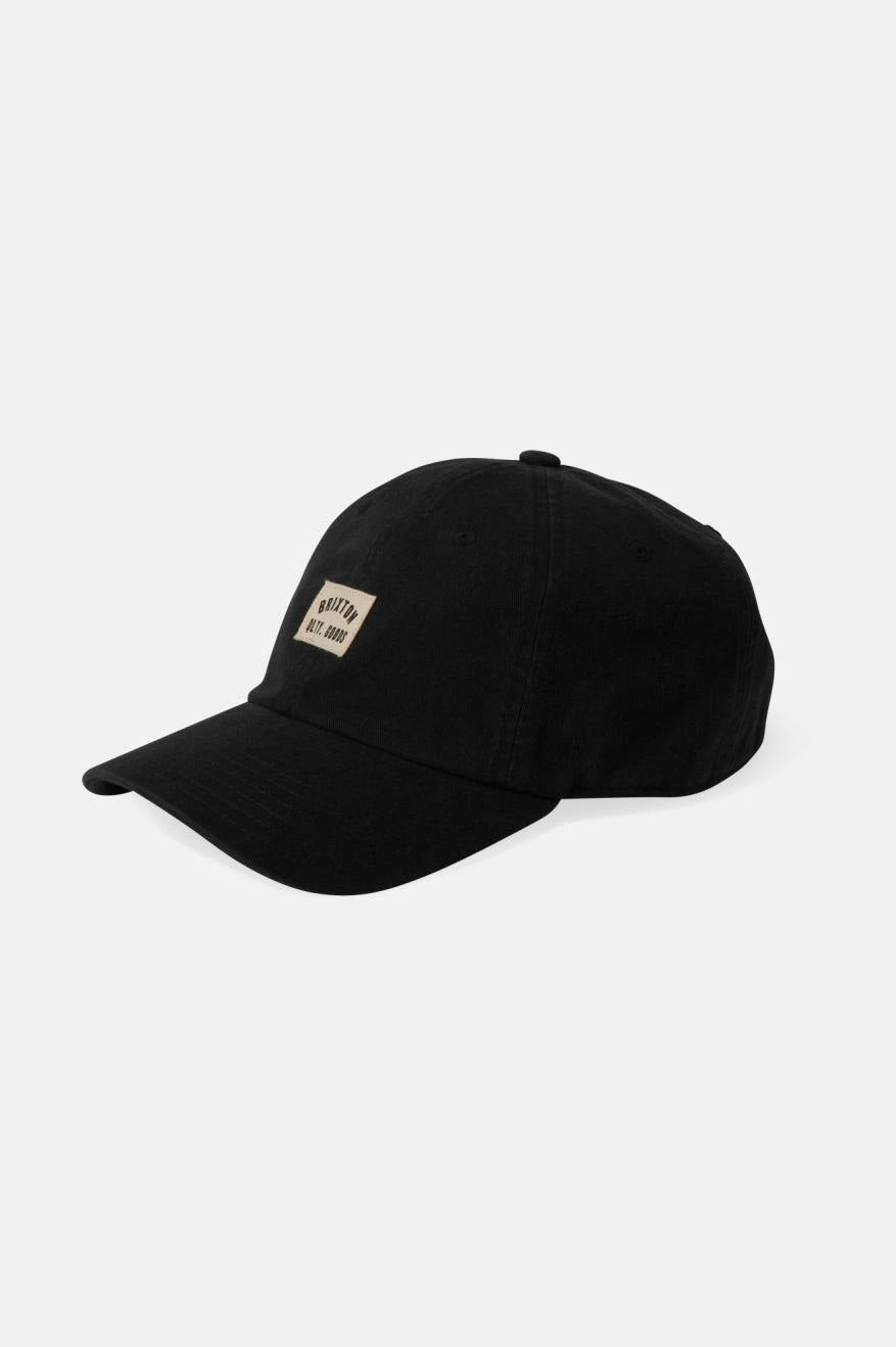 
       Brixton Unisex Woodburn Netplus Adjustable Hat - Black Vintage Wash | Main
     